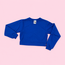 Load image into Gallery viewer, Girls Brushed Royal Sweatshirt
