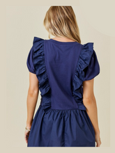 Load image into Gallery viewer, Drop Waist Mini Dress
