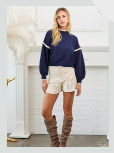 Ruffle Sweater