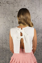 Load image into Gallery viewer, Sleeveless Bow Back Top
