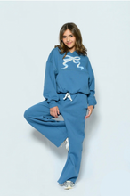 Load image into Gallery viewer, Bow Pant Hoodie Set Tween
