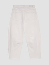 Load image into Gallery viewer, White Barrel Jean
