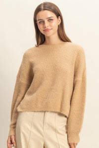 Cross Back Sweater