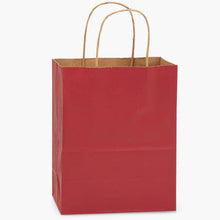 Load image into Gallery viewer, Recycled Kraft Color Paper Retail Shopping Bags
