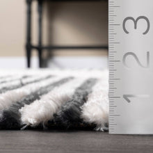Load image into Gallery viewer, Morgan Contemporary Shag Fringe Area Rug
