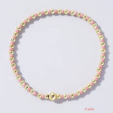 Load image into Gallery viewer, BOHO COLORFUL BALL BEADED BRACELET
