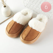 Load image into Gallery viewer, 6Pairs - Classic Suede Home Indoor Floor Slippers
