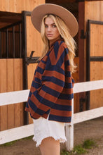 Load image into Gallery viewer, Striped Oversized Sweatshirt
