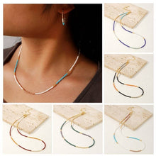 Load image into Gallery viewer, CLASSIC ARTISTIC BEADED NECKLACE | 40NK9632
