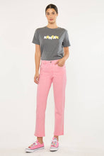 Load image into Gallery viewer, MID RISE STRAIGHT- Pink
