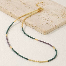 Load image into Gallery viewer, CLASSIC ARTISTIC BEADED NECKLACE | 40NK9632
