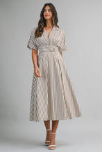 Load image into Gallery viewer, Striped Midi Dress
