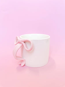 Pink Bow 15oz Ceramic Coffee Mug