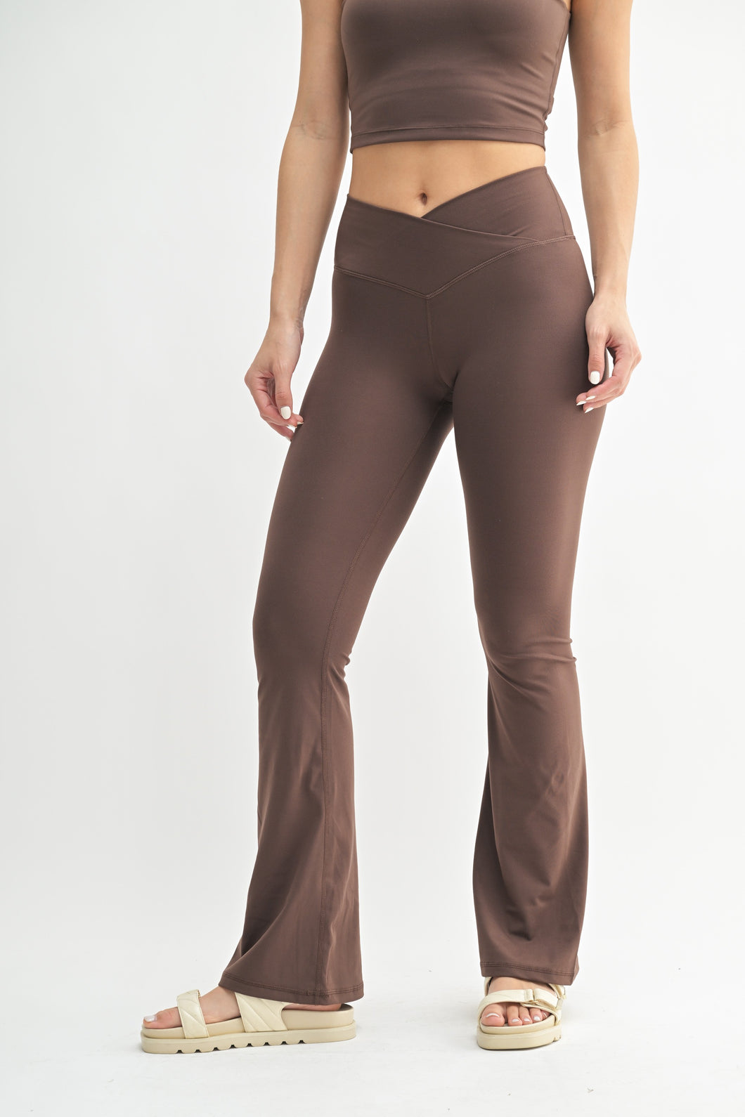 Venice Crossover Waist Yoga Pant