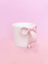 Load image into Gallery viewer, Pink Bow 15oz Ceramic Coffee Mug
