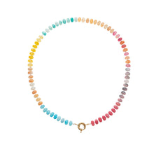 Load image into Gallery viewer, Natural Stone Semi-Precious Glass Mixed Necklace | 40NK9659

