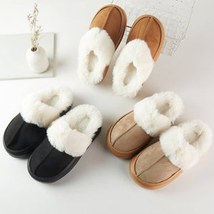 6Pairs - Classic Suede Home Indoor Floor Slippers