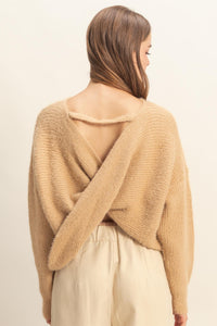 Cross Back Sweater
