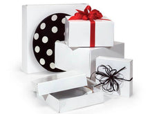 Load image into Gallery viewer, Recycled White Gift Boxes
