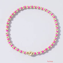 Load image into Gallery viewer, BOHO COLORFUL BALL BEADED BRACELET
