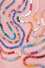 Load image into Gallery viewer, Natural Stone Semi-Precious Glass Mixed Necklace
