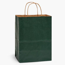 Load image into Gallery viewer, Recycled Kraft Color Paper Retail Shopping Bags
