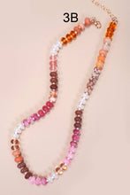 Load image into Gallery viewer, Cute &amp; Colorful Agate Glass Bead Necklace
