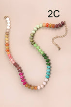 Load image into Gallery viewer, Cute &amp; Colorful Agate Glass Bead Necklace
