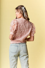 Load image into Gallery viewer, Floral Lace Top Jr
