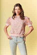 Load image into Gallery viewer, Floral Lace Top Jr
