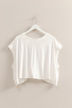 Load image into Gallery viewer, Short Sleeve Open Back Top
