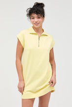 Load image into Gallery viewer, Half Zip Up Mock Neck Mini Dress
