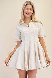 Polo Collar Dress