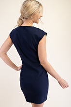 Load image into Gallery viewer, Round Neckline Sleeveless Dress
