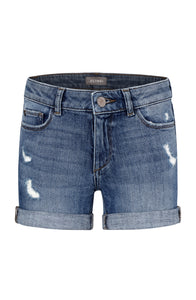 Kids Piper Cuffed Denim Short